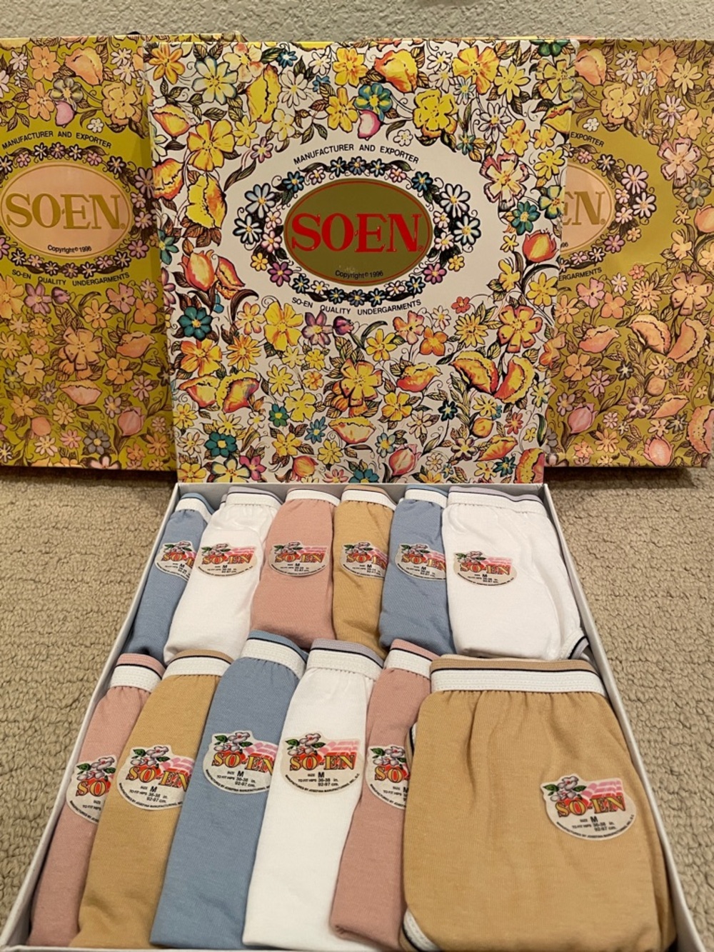 SOEN Cotton Underwear - Pastel Mix (12 Pack)